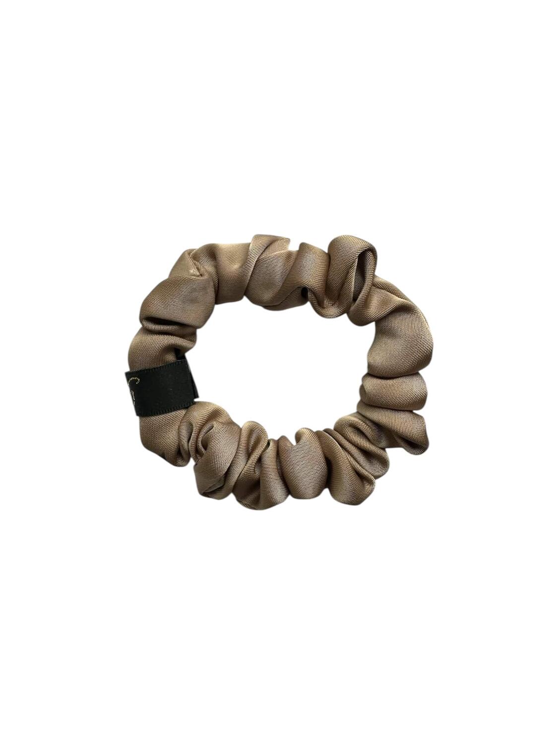 Fine Calli Scrunchie - taupe